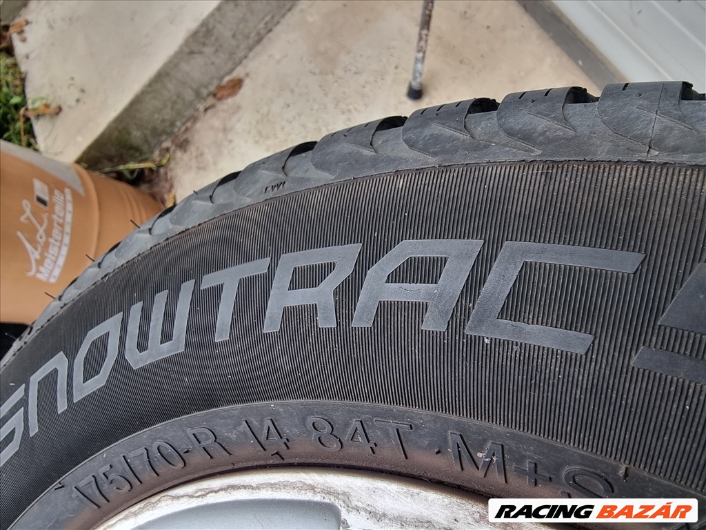 175/70R14 Vredestein téli 2db teljesen újszerű állapotban eladó! 3. kép