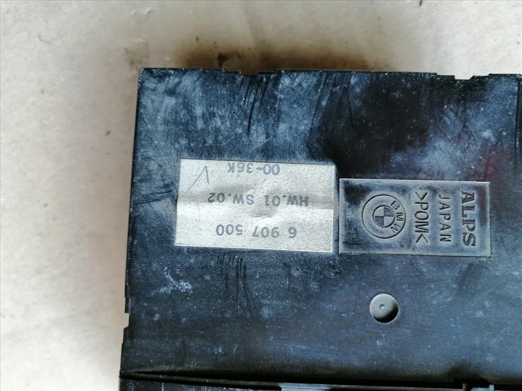 BMW X5 3.0i Jobb első Ablakemelő Kapcsoló  6907500 3. kép