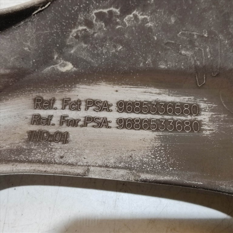 209533 Citroen C3 2010-2016 15"-os dísztárcsa (1db) a képen látható állapotban 9686533680 3. kép