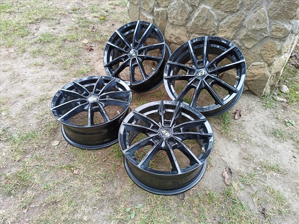  5x114.3 lyukosztású 6,5J 16" Hyundai, Kia újszerű (gyári felni) alufelni 3. kép