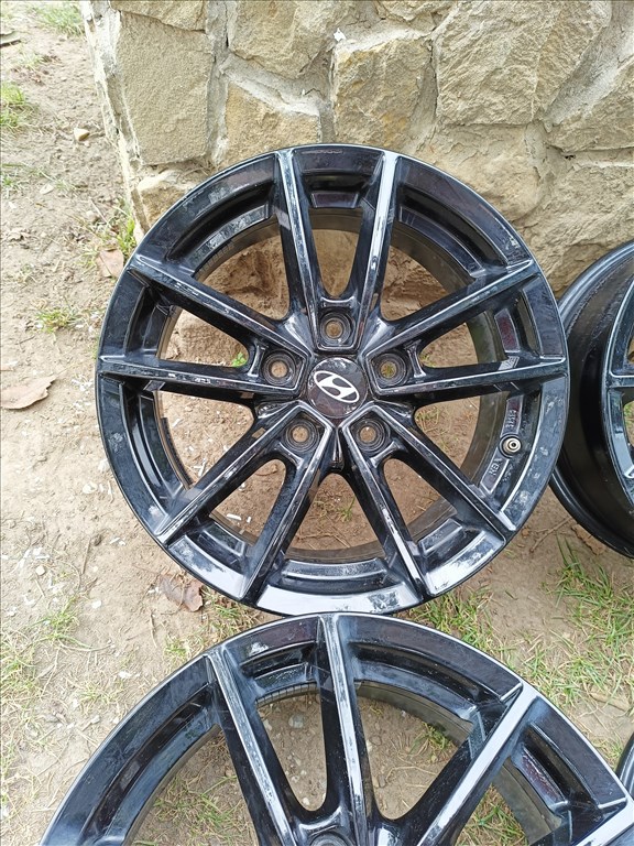  5x114.3 lyukosztású 6,5J 16" Hyundai, Kia újszerű (gyári felni) alufelni 4. kép