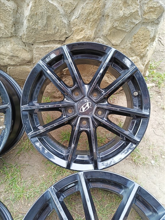  5x114.3 lyukosztású 6,5J 16" Hyundai, Kia újszerű (gyári felni) alufelni 5. kép