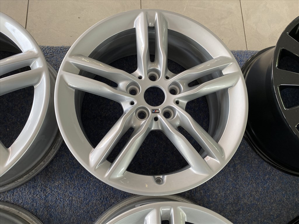 (3832) BMW 17 gyári alufelni felni, x1  1  2, Et 54 6. kép