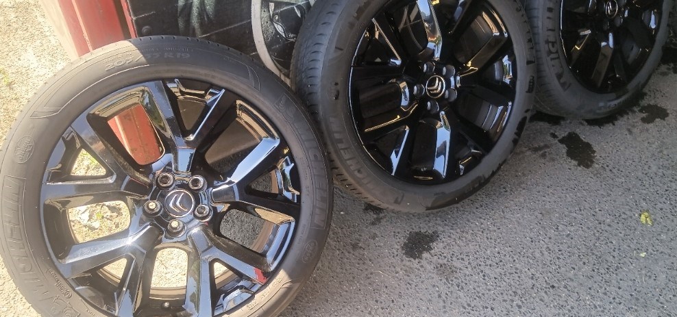  CITROEN C5 Aircross 5x108 19" újszerű gyári  alufelni,  205/55R19 használt Goodyear téliekkel  2. kép