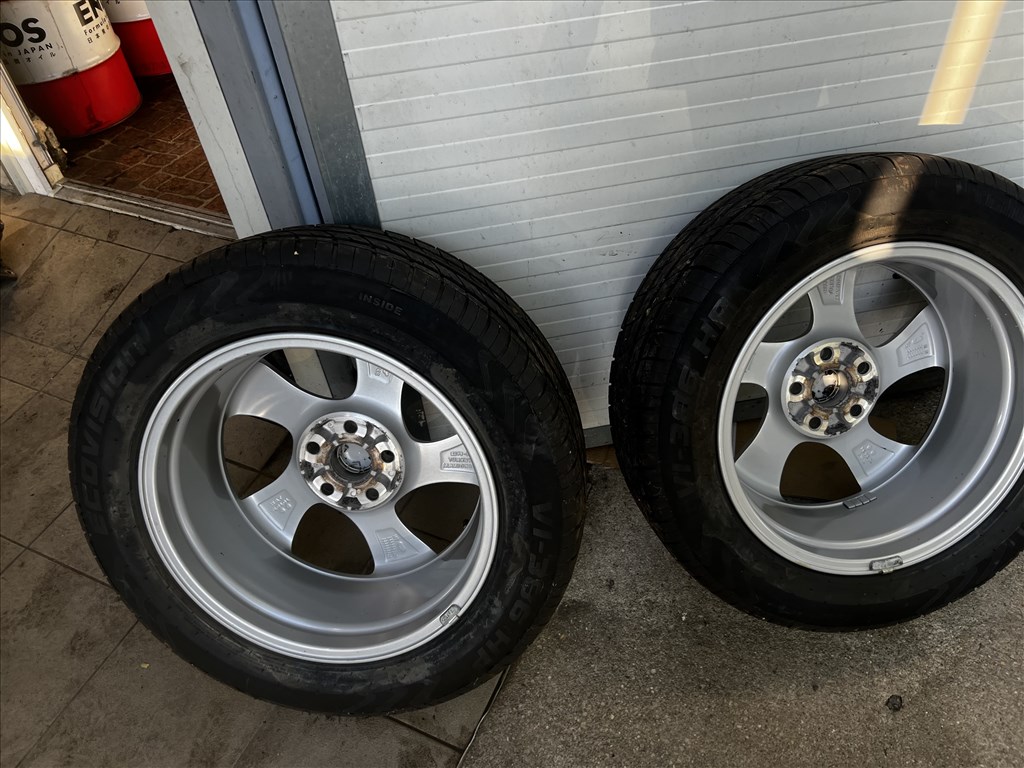  5x114.3 lyukosztású 6,5JJ 17" használt gyári alufelni 8. kép
