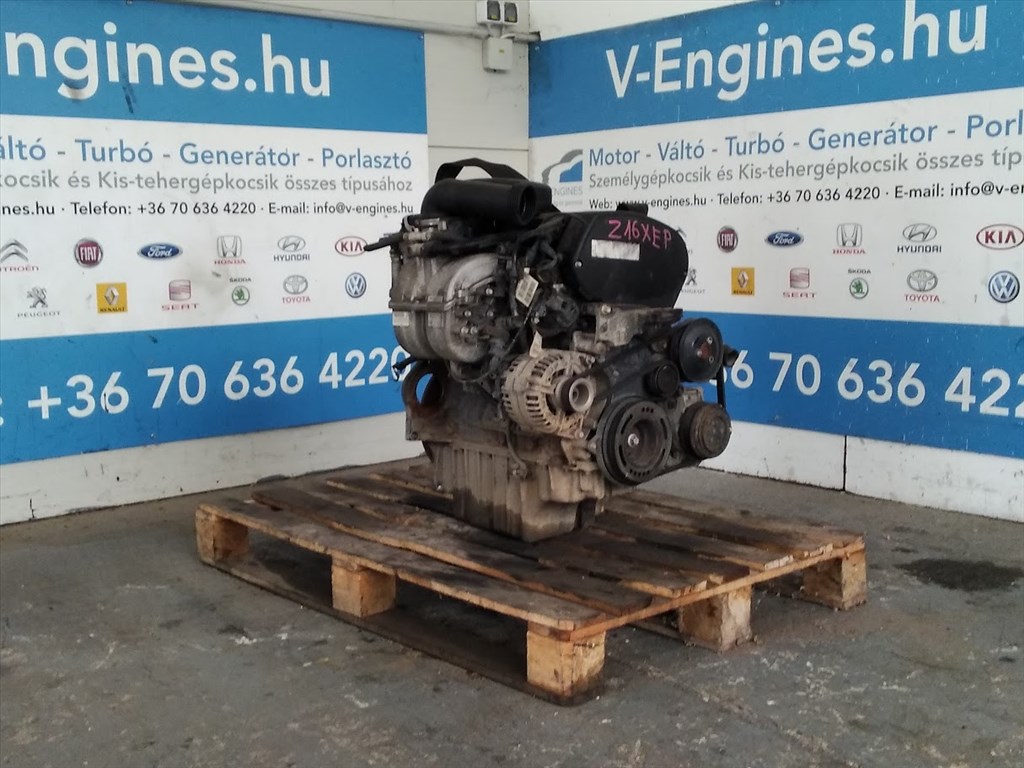 Opel Z16XEP bontott motor  2. kép