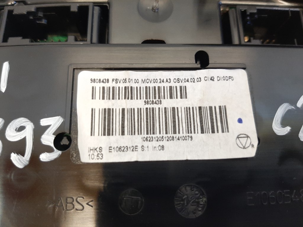 Mini Countryman (R60) fûtéskapcsoló (fûtés kapcsoló) 9808438 2. kép