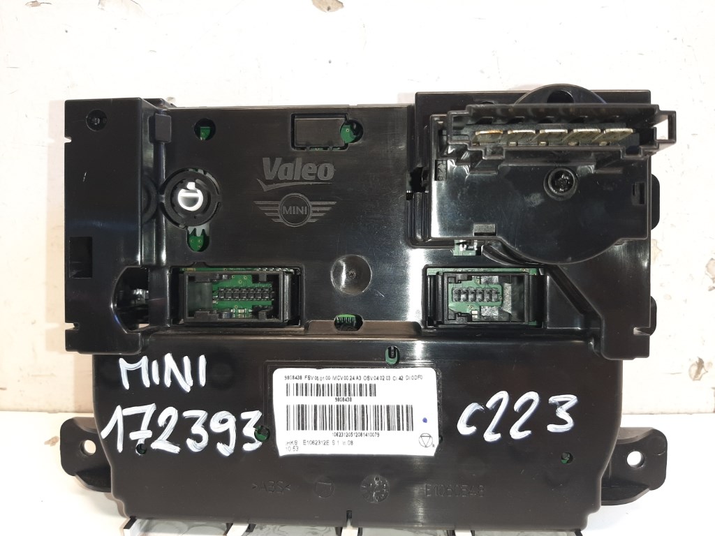 Mini Countryman (R60) fûtéskapcsoló (fûtés kapcsoló) 9808438 3. kép