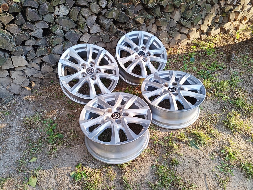  5x114.3 lyukosztású 6,5J 16" újszerű, Mazda (gyári felni) alufelni 2. kép