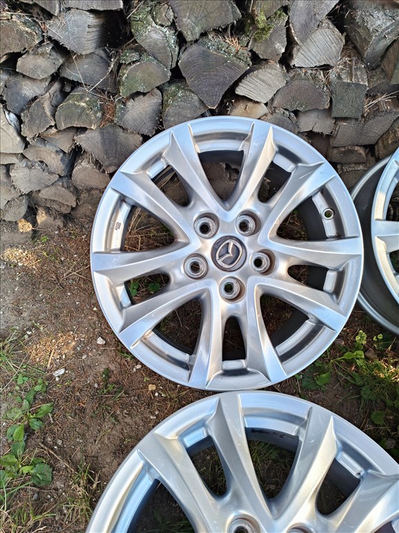  5x114.3 lyukosztású 6,5J 16" újszerű, Mazda (gyári felni) alufelni 4. kép