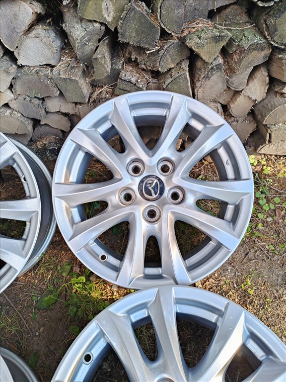  5x114.3 lyukosztású 6,5J 16" újszerű, Mazda (gyári felni) alufelni 5. kép