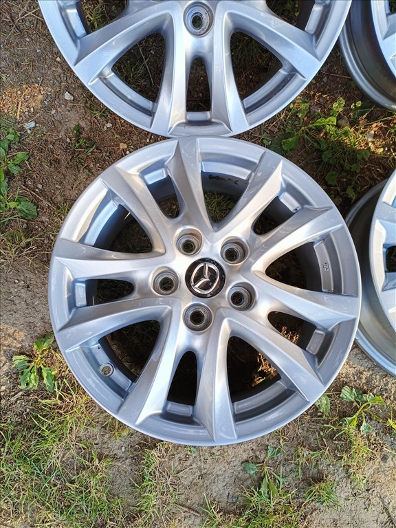  5x114.3 lyukosztású 6,5J 16" újszerű, Mazda (gyári felni) alufelni 6. kép
