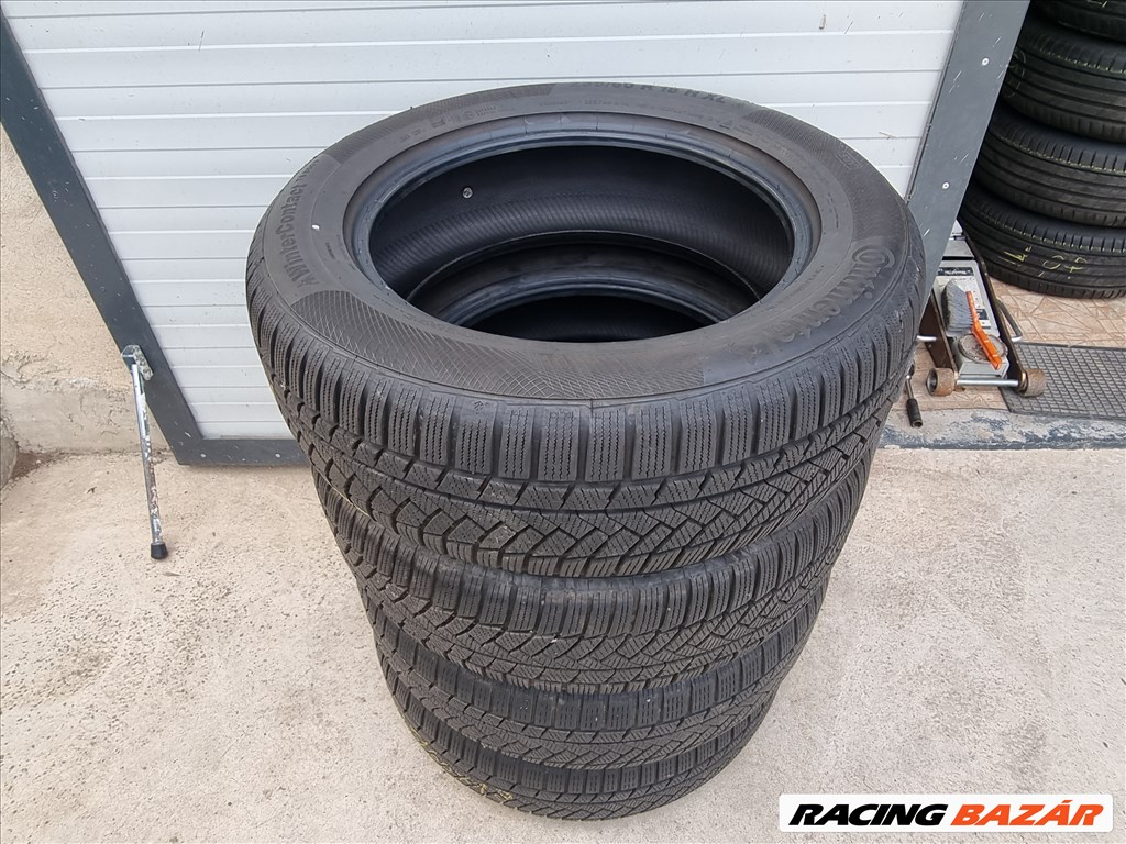 235/60R18 Continental téli garnitúra szinte újszerű állapotban eladó! 2. kép