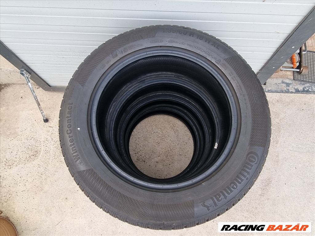 235/60R18 Continental téli garnitúra szinte újszerű állapotban eladó! 4. kép