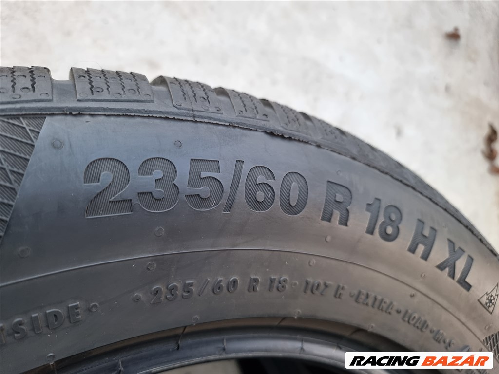 235/60R18 Continental téli garnitúra szinte újszerű állapotban eladó! 8. kép
