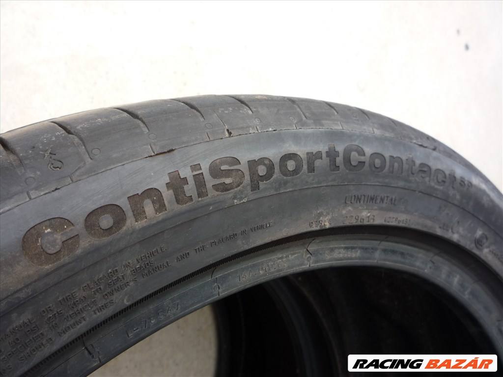 285/35R21 Continental nyári gumi 2db eladó! 8. kép
