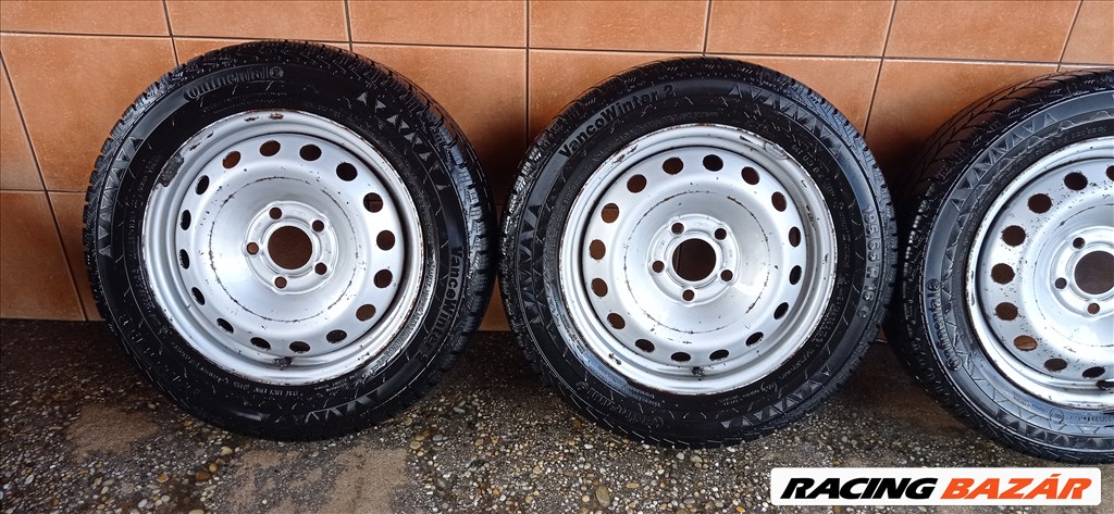 RENAULT TRAFIC 16" LEMEZFELNI 5X118 TÈLI 195/65R16C GUMIVAL OLCSÒN!!! 2. kép