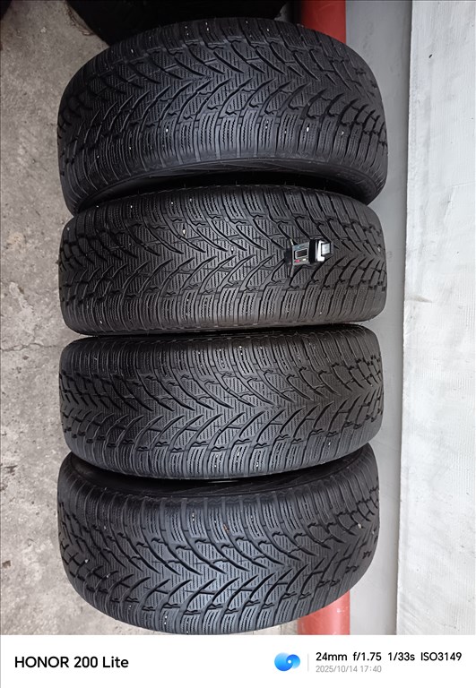  225/5518" újszerű Nokian téli gumi gumi 2. kép