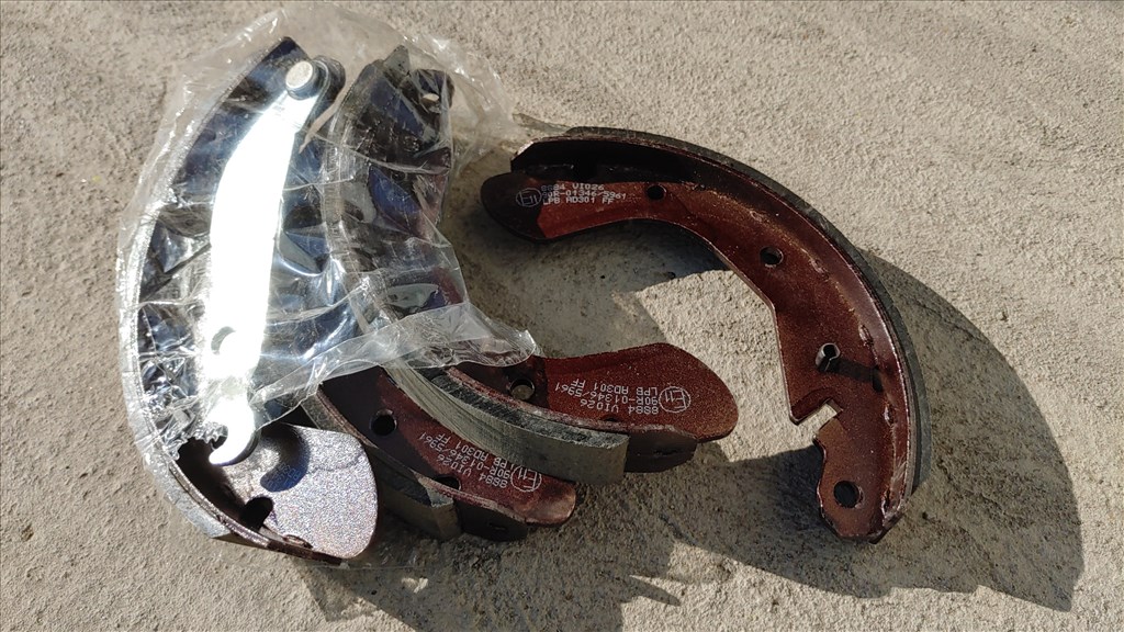 Opel Corsa C Corsa C fékpofa  9196291 abs8884 1. kép