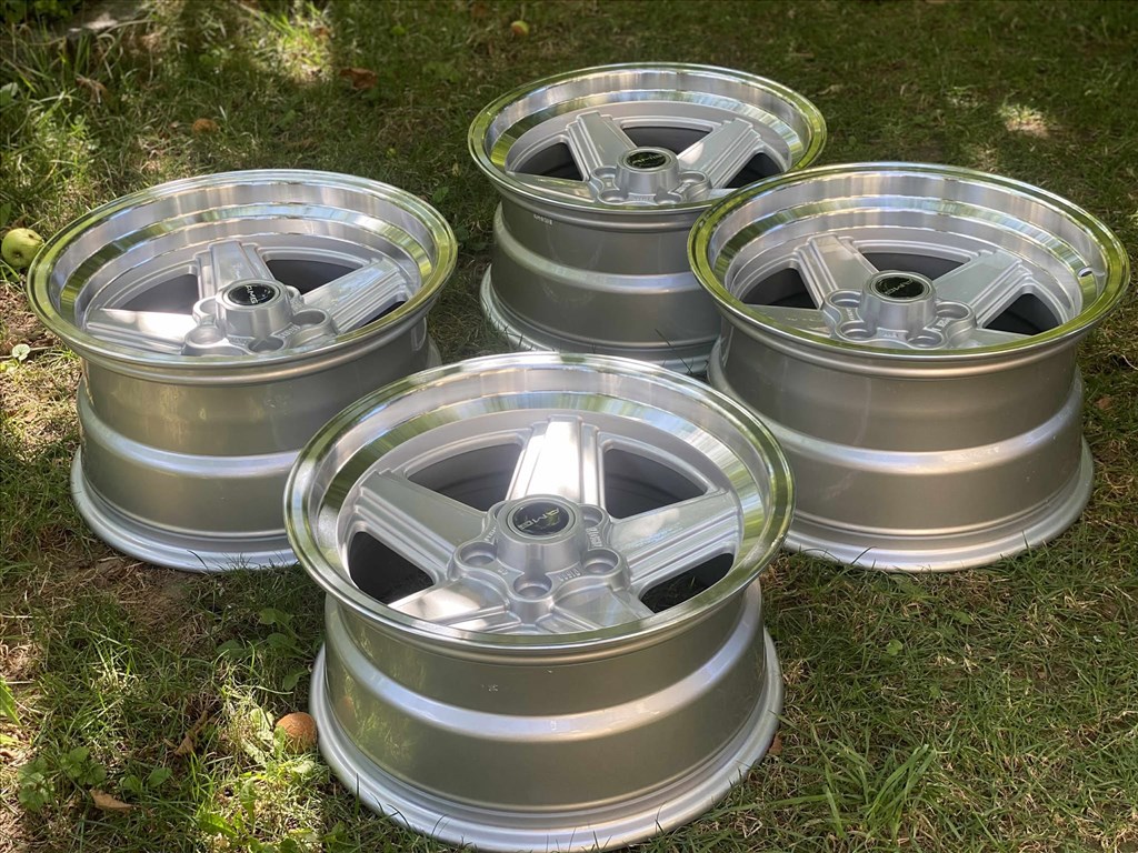 Mercedes AMG Penta 16" kétszéles alufelni 8j 9j w123 w126 w116 stb stb 1. kép