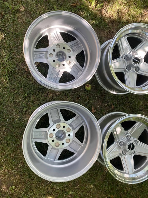 Mercedes AMG Penta 16" kétszéles alufelni 8j 9j w123 w126 w116 stb stb 2. kép