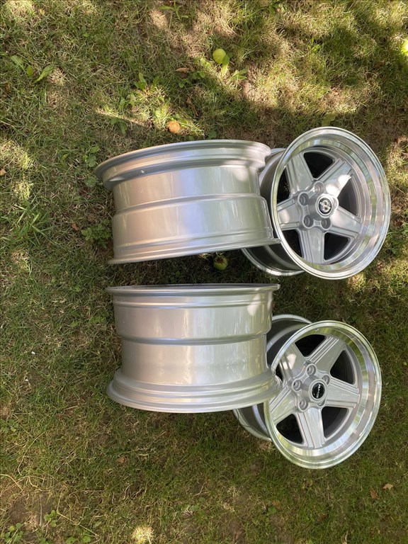 Mercedes AMG Penta 16" kétszéles alufelni 8j 9j w123 w126 w116 stb stb 8. kép