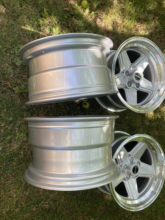 Mercedes AMG Penta 16" kétszéles alufelni 8j 9j w123 w126 w116 stb stb 11. kép