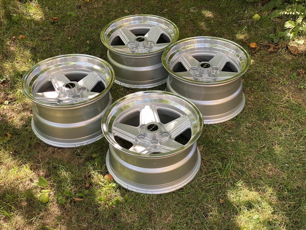 Mercedes AMG Penta 16" kétszéles alufelni 8j 9j w123 w126 w116 stb stb 12. kép