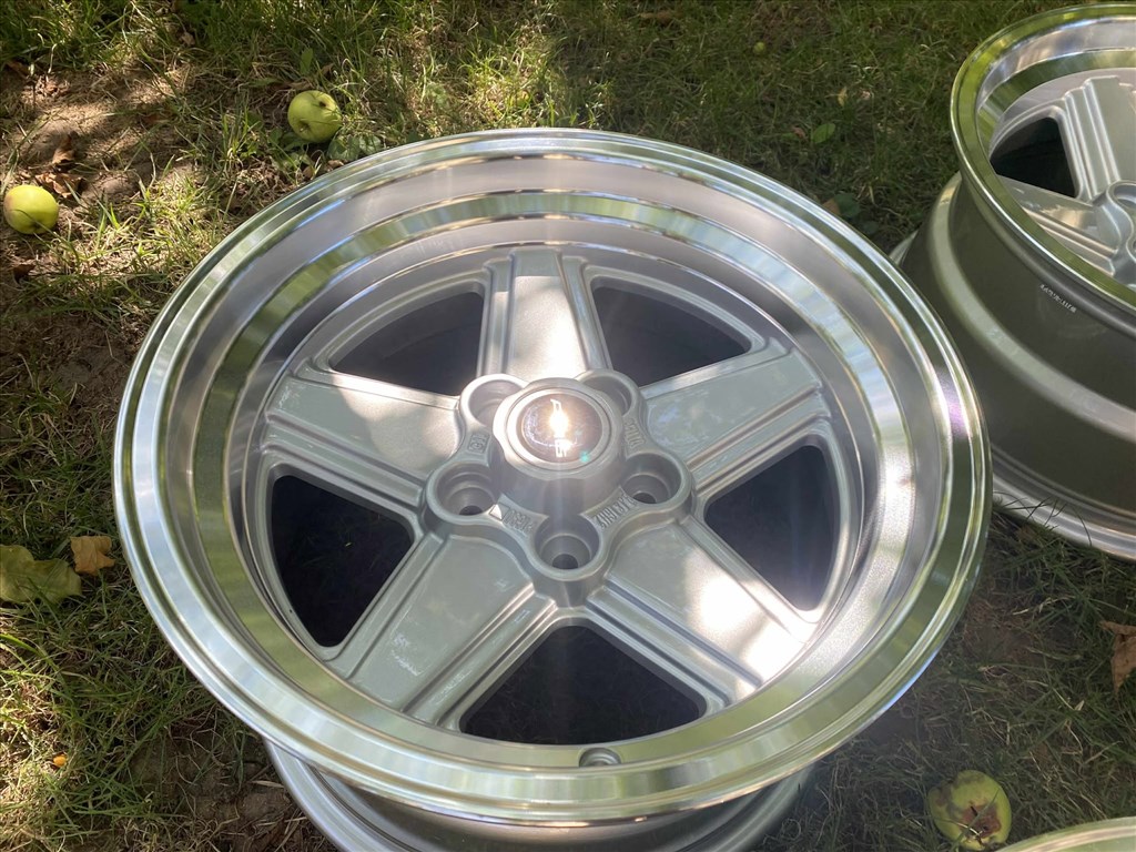 Mercedes AMG Penta 16" kétszéles alufelni 8j 9j w123 w126 w116 stb stb 15. kép