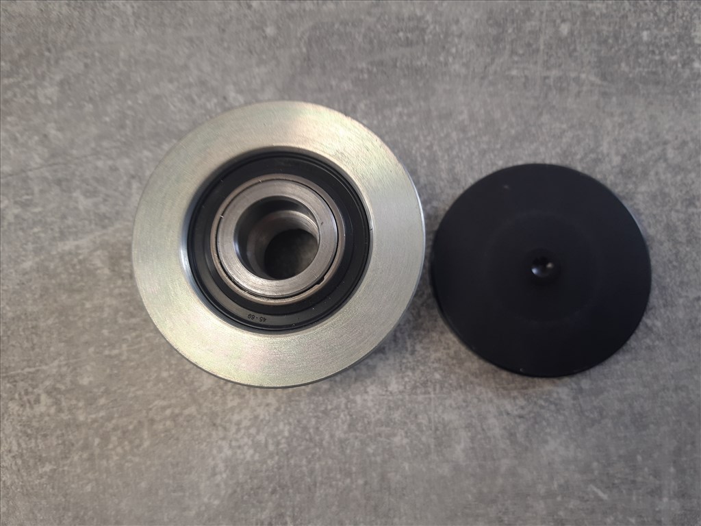 Volkswagen Touareg II, Porsche Cayenne II generátor, tengelykapcsoló csapágy, hajtás szíj  f55162306 7. kép