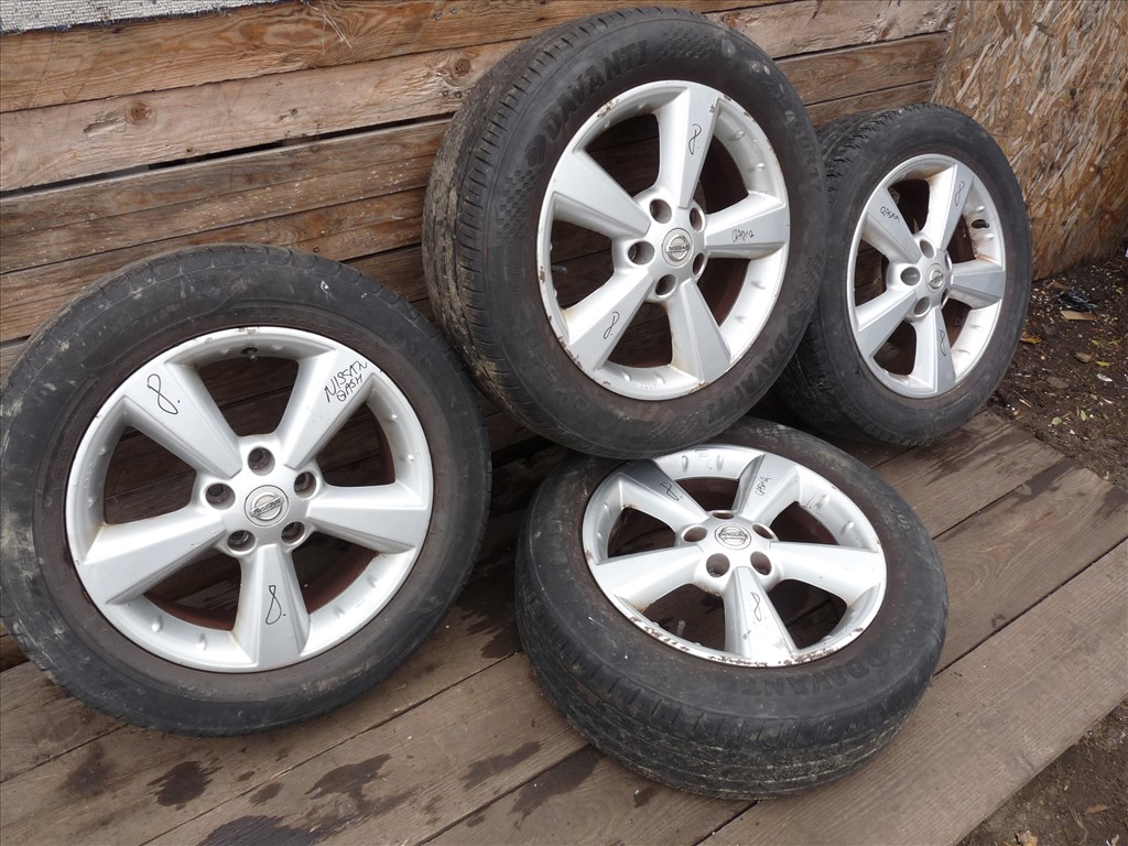  17" használt alufelni, rajta 215/60 használt gumi  3. kép