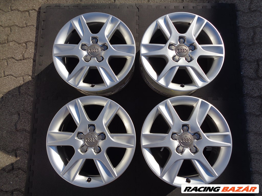 Audi Gyári alufelni 16-os, 5x112-es osztóval jó állapotban eladó. 1. kép