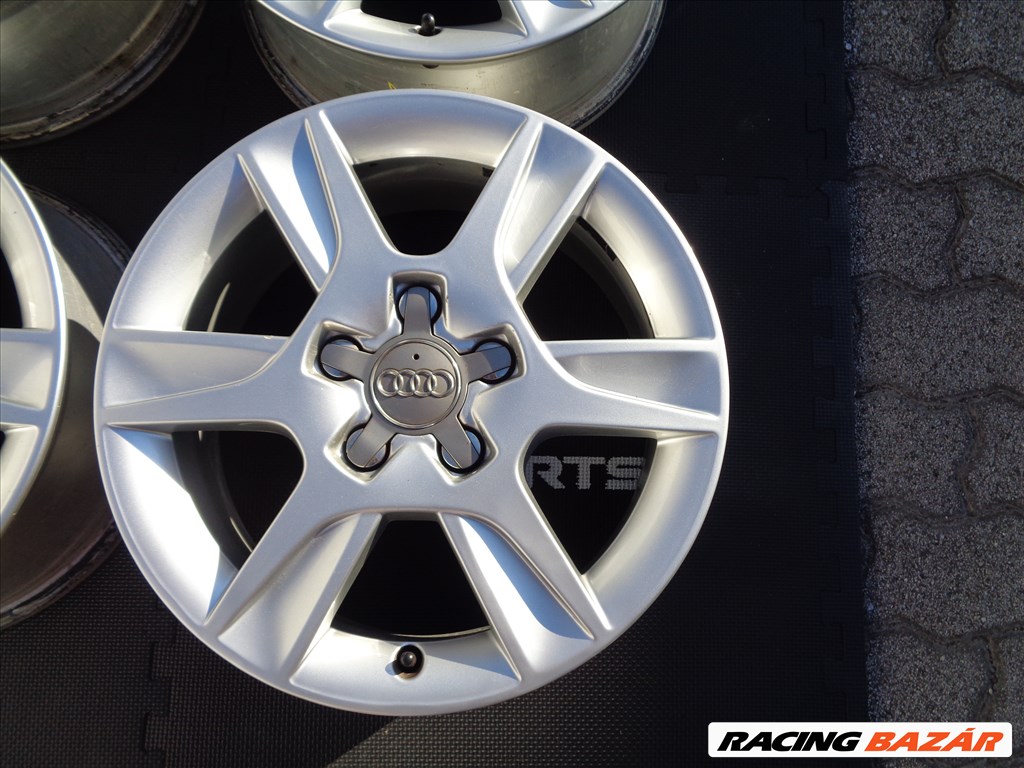 Audi Gyári alufelni 16-os, 5x112-es osztóval jó állapotban eladó. 5. kép