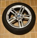  17" újszerű (gyári felni) alufelni, rajta 205/55 újszerű téli gumi gumi 