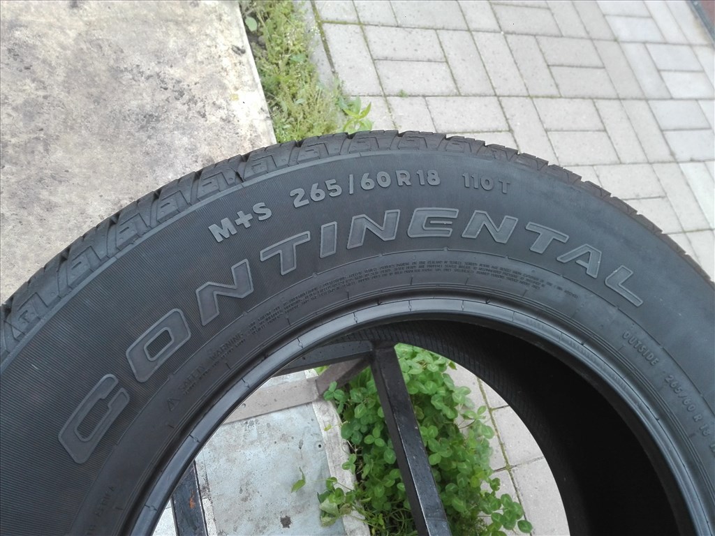 265/60R18 ÚJ Continental négyévszakos gumi garnitúra 265/60 r18 9. kép