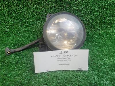 CITROËN C4 Ködfényszóró (Pozíciófüggetlen) 9687410080 89211690