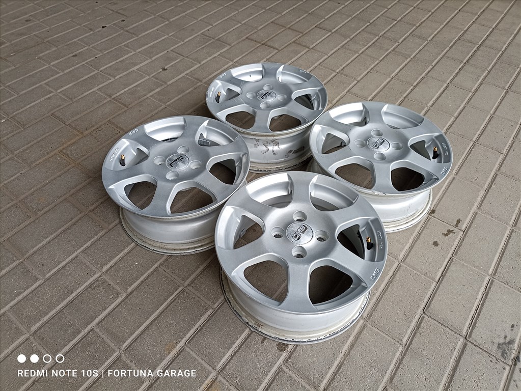 4x100 14" CMS használt alufelni garnitúra 2. kép