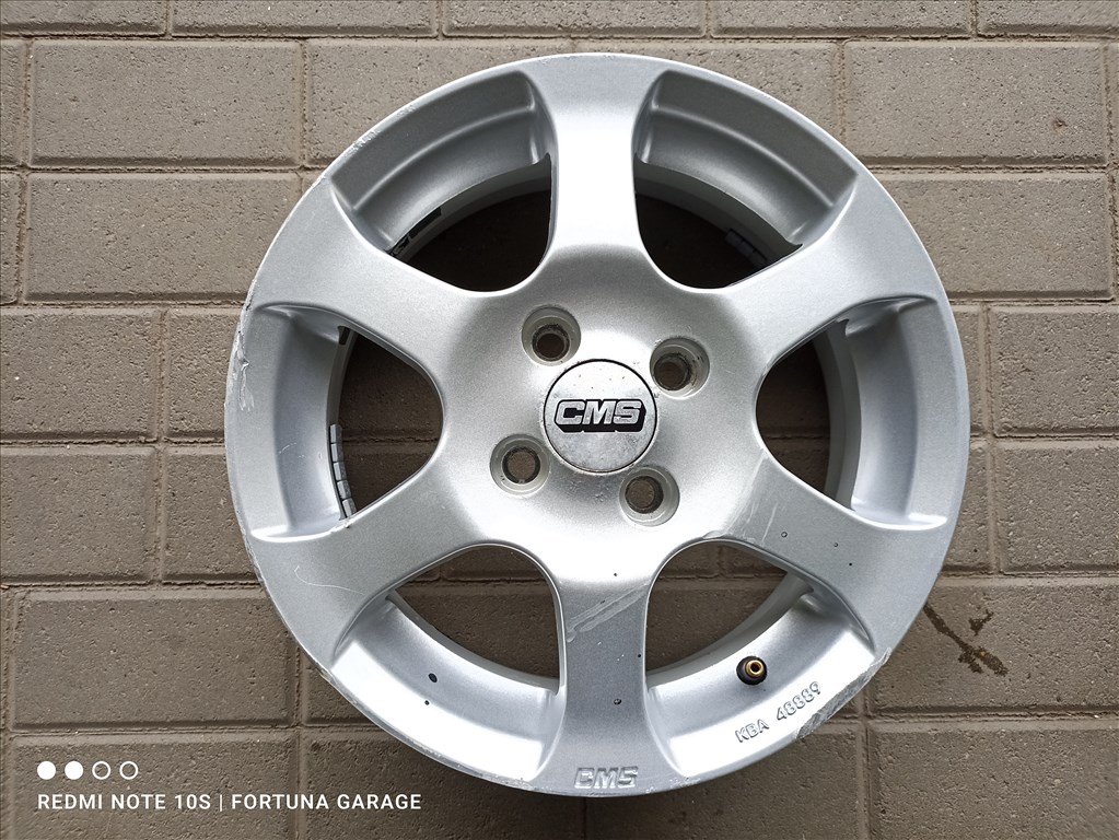 4x100 14" CMS használt alufelni garnitúra 3. kép