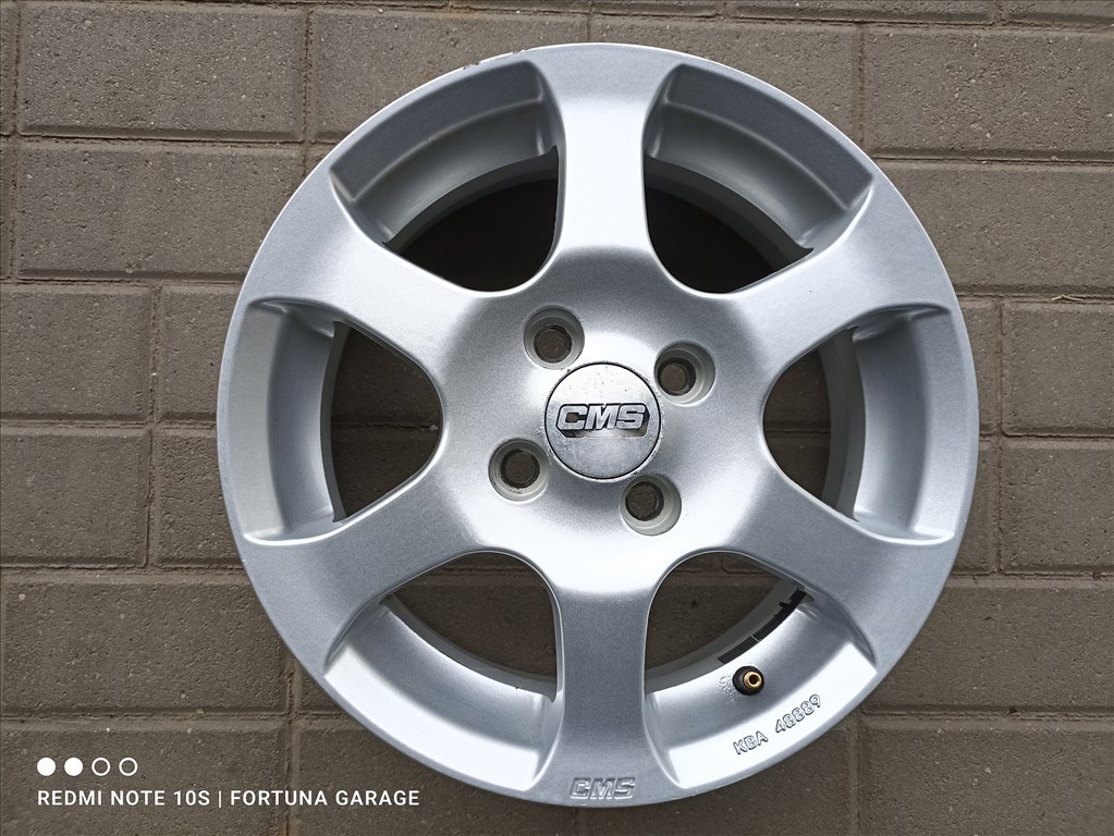 4x100 14" CMS használt alufelni garnitúra 5. kép