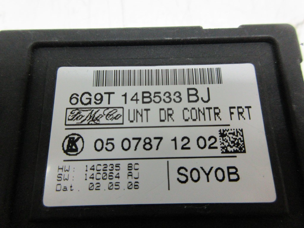 Ford S-max jobb elsõ ajtó elektronika 6G9T14B533BJ 2. kép