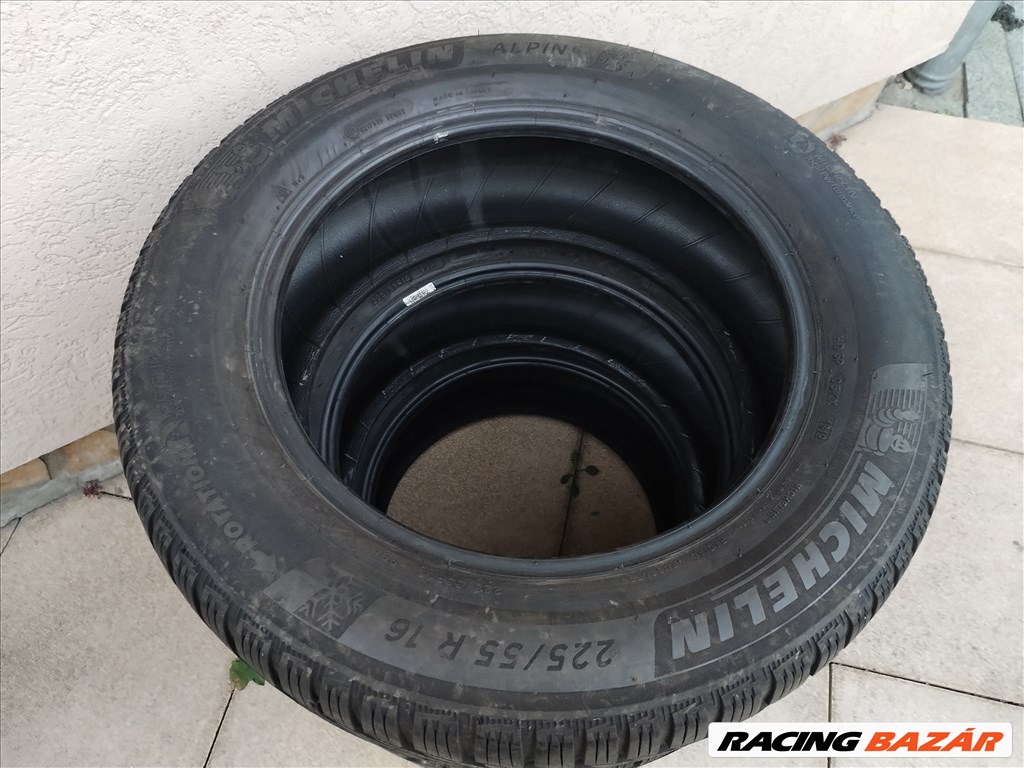 225/5516" használt Michelin téli gumi garnitura 2. kép