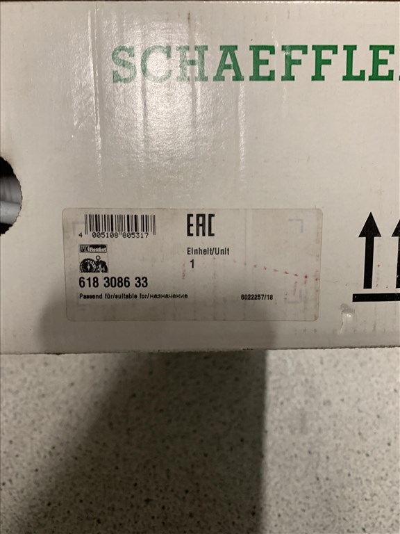 Renault Clio III 1.2 16V kuplung készlet  618308633 2. kép