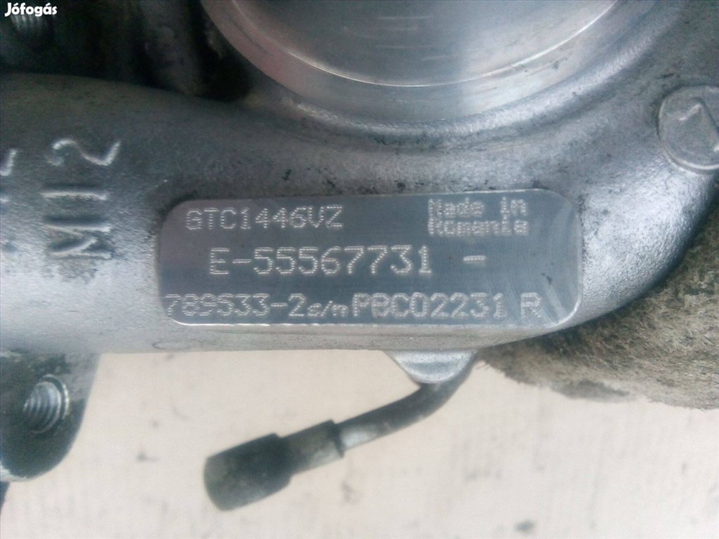 Opel Astra J 1.7 CDTI Turbó 55567731 A17DTS 4. kép