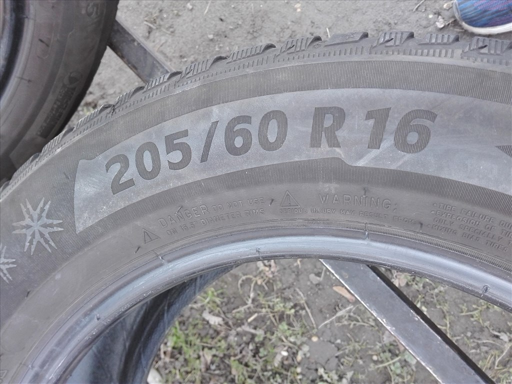 205/60R16 Michelin téli gumi 2db 206/60 r16 7. kép