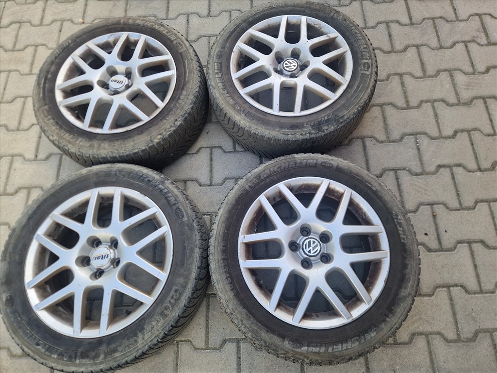  5x100 16" Montreal II gyári alufelni szett, Golf 4, Bora (29980) 14. kép