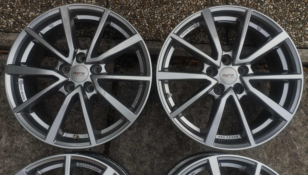 5x112 17 Platin alufelni r17 " VW Skoda Seat Audi  5. kép