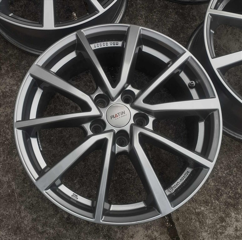 5x112 17 Platin alufelni r17 " VW Skoda Seat Audi  3. kép
