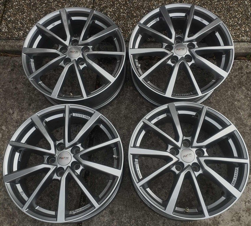 5x112 17 Platin alufelni r17 " VW Skoda Seat Audi  2. kép