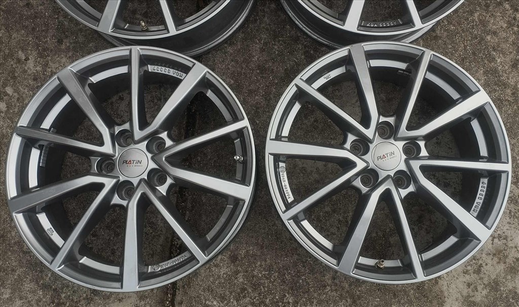 5x112 17 Platin alufelni r17 " VW Skoda Seat Audi  6. kép