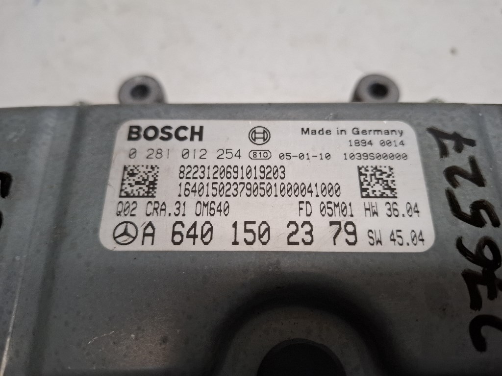 Mercedes-Benz A169 (A169) motorvezérlõ A6401502379 0281012254 3. kép